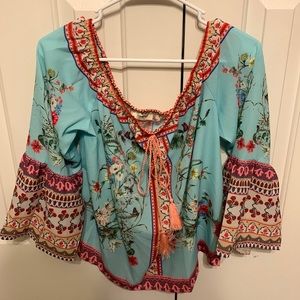 Off-the-shoulder top